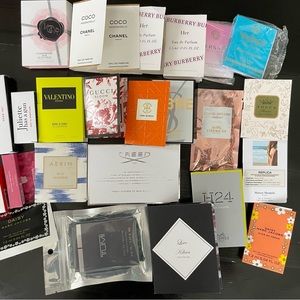 COPY - 25 Designer perfume sample lot Chanel, Versace, Creed